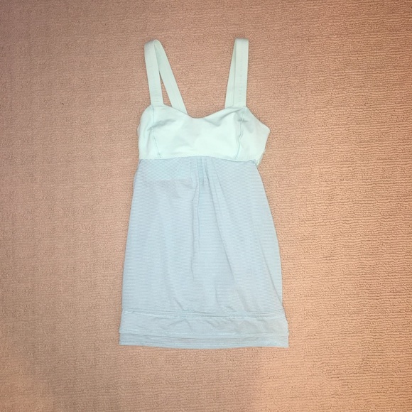 Lululemon Light Blue Tank Top - Picture 1 of 7
